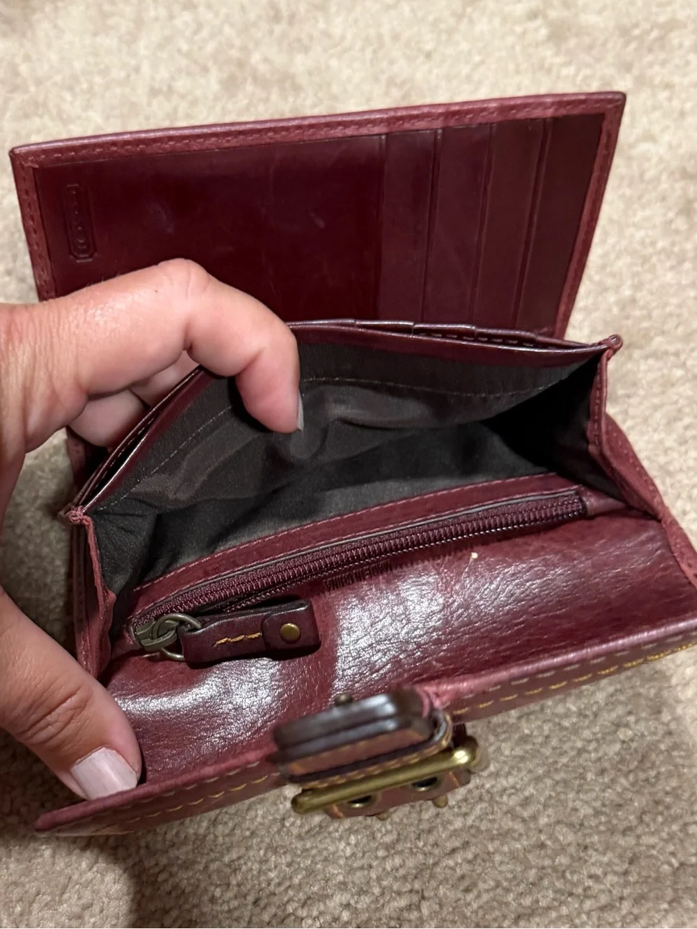 Vintage Y2K Coach Wallet - Picture 6 of 6